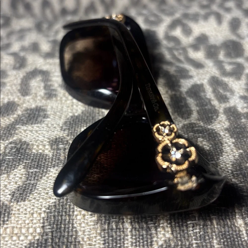 Tiffany & co vintage sunglasses tortoise shell designer sunglasses